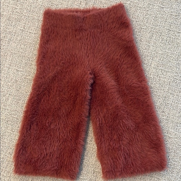 Fuzzy Knit Set-Brick 2-3Y - Picture 5 of 8